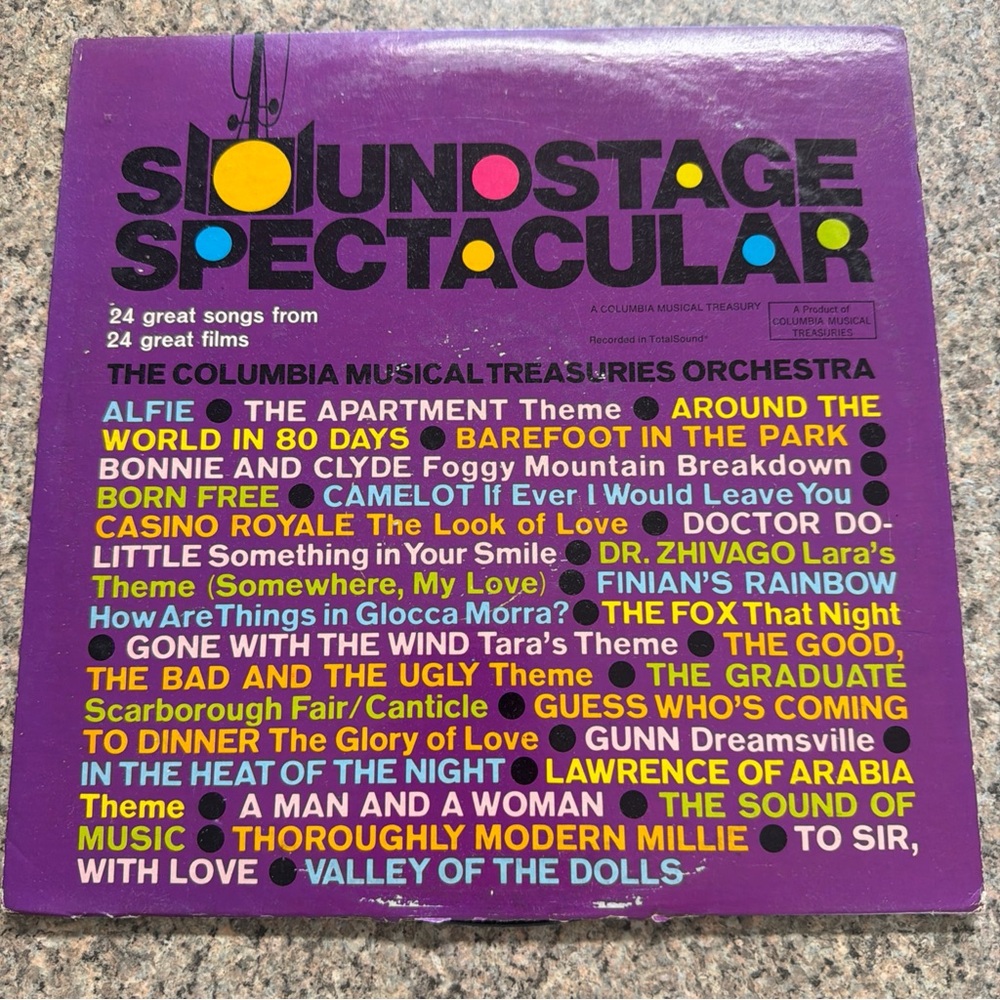 Soundstage Spectacular Vinyl Record
